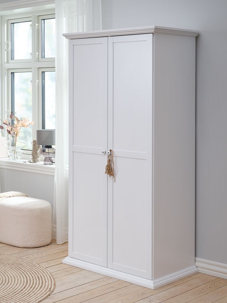 FREDENSBORG Garderob FREDENSBORG 96x200 vit