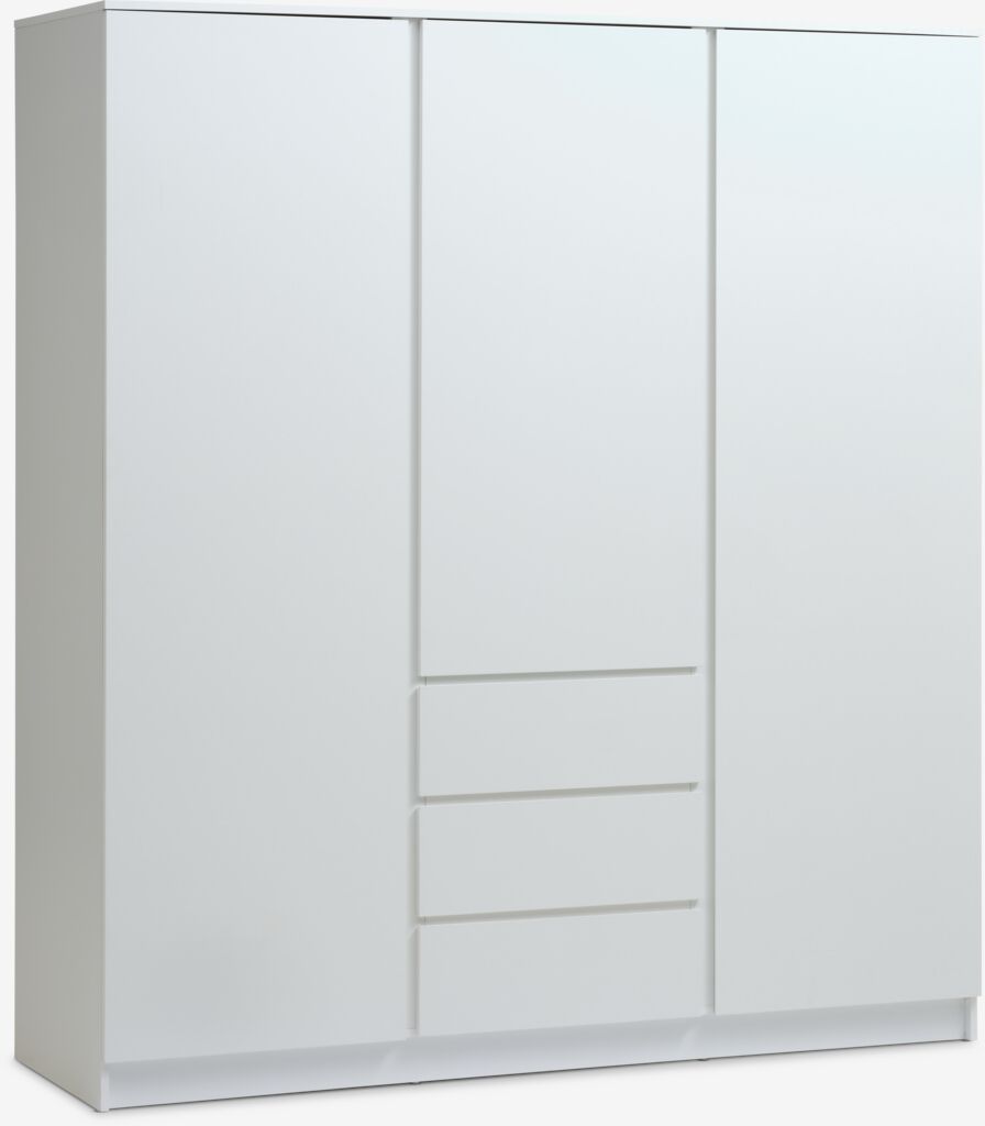 LIMFJORDEN Garderob LIMFJORDEN 180x200 kombi vit