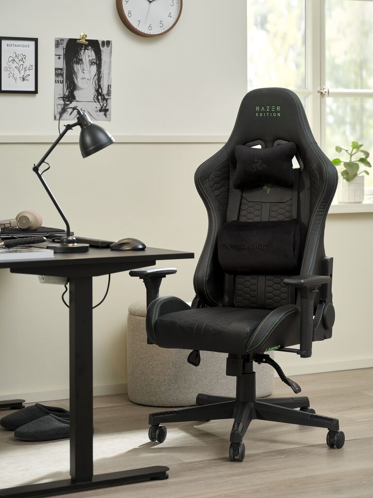 TYPE Z – RAZER EDITION™ BY LEGEND Gamingstol TYPE Z RAZER ed.™ LEGEND