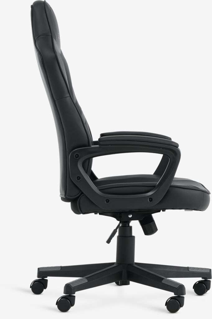 FJELSTED Gamingstol FJELSTED svart konstläder/grå