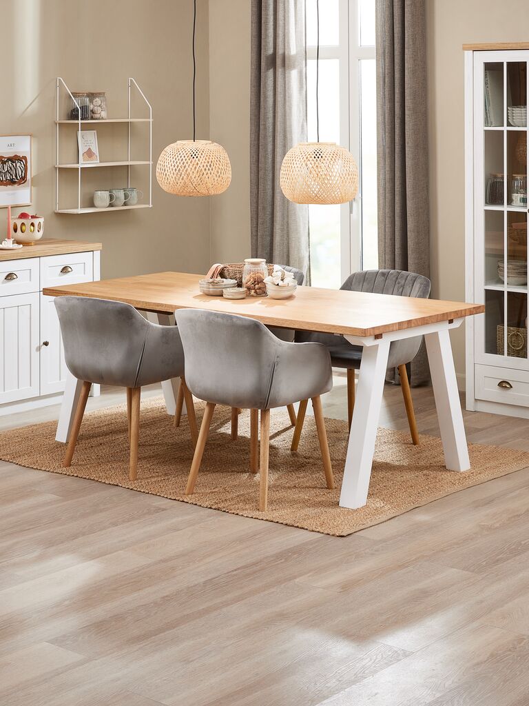 SKAGEN Matbord SKAGEN 90x200 ek/vit