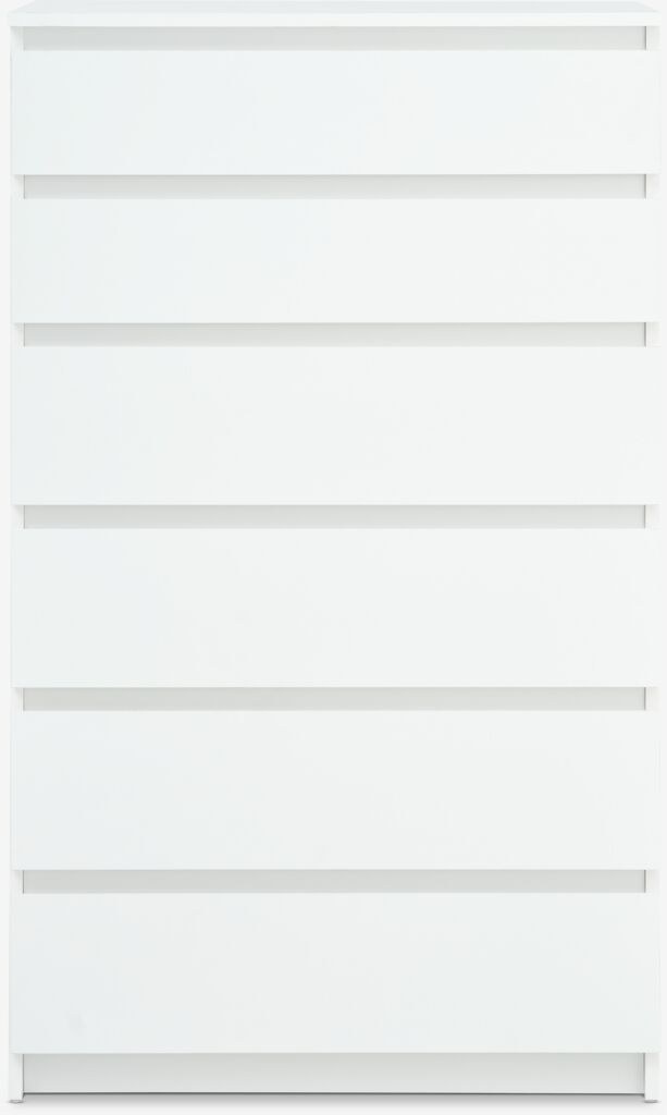 TANGE Byrå TANGE 6 lådor vit