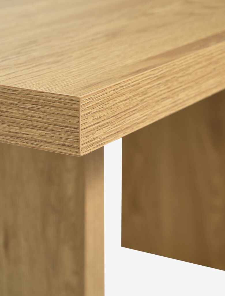 MUNKEBY Matbord MUNKEBY 90x180 varm ekfärgat