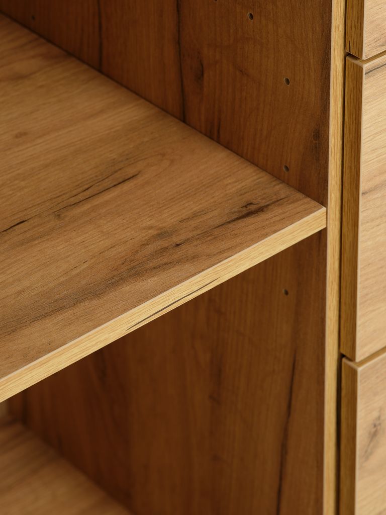 LINTRUP Skänk LINTRUP 1 dörr 3 lådor natur vildekfärgad