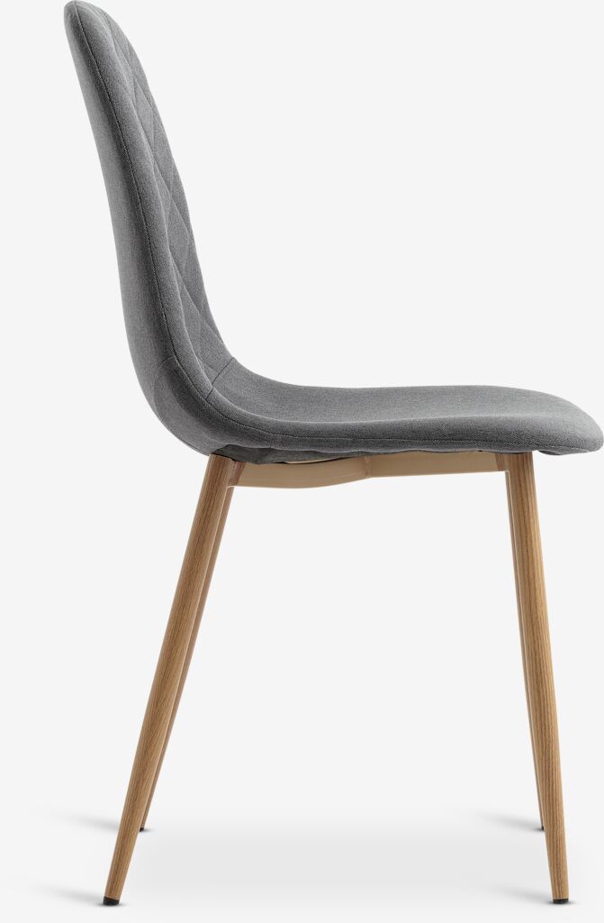 JONSTRUP Matstol JONSTRUP asfalt tyg/natur ekfärgad