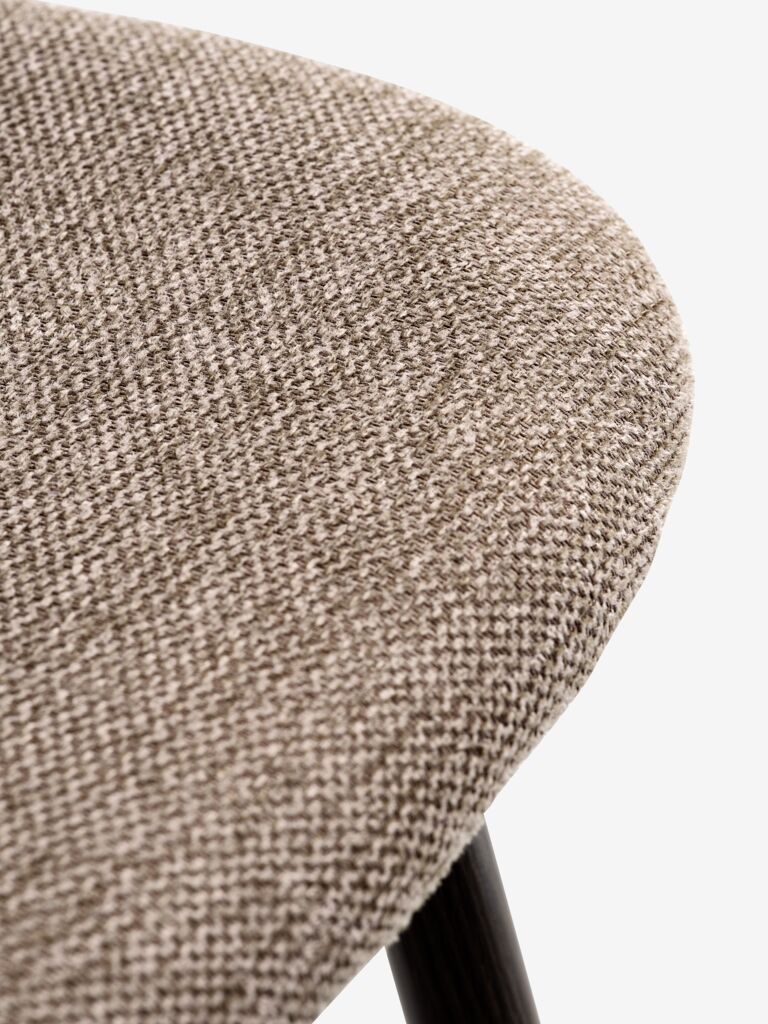 JONSTRUP Matstol JONSTRUP beige tyg/mörk ekfärgad