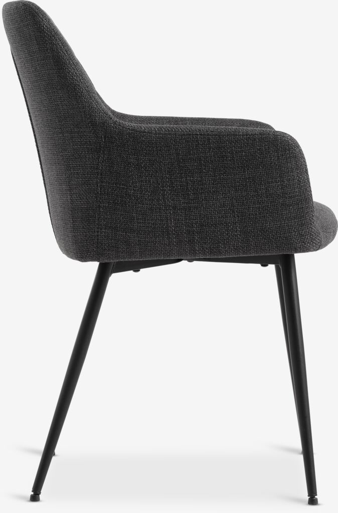 PURHUS Matstol PURHUS grå/svart