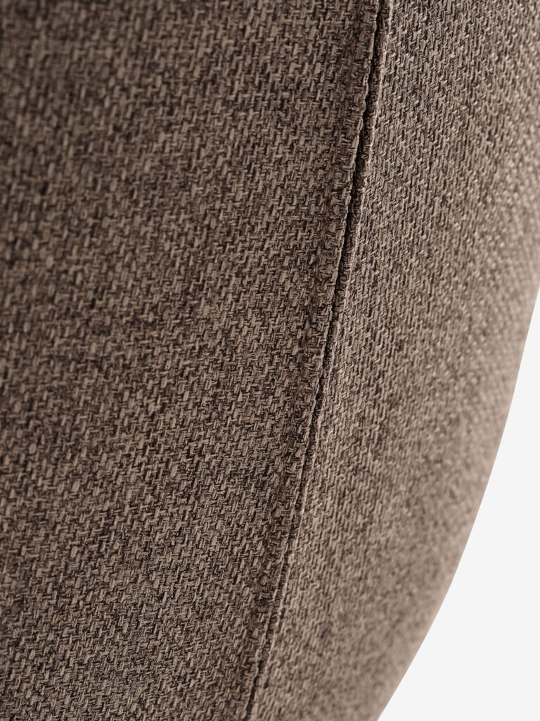 MELBY Matstol MELBY ljusbrunt tyg/svart