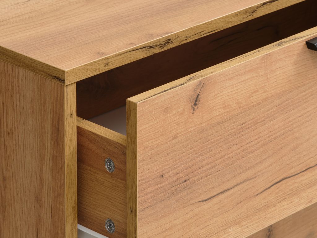 JENSLEV Byrå JENSLEV 4+4 lådor natur vildekfärgad