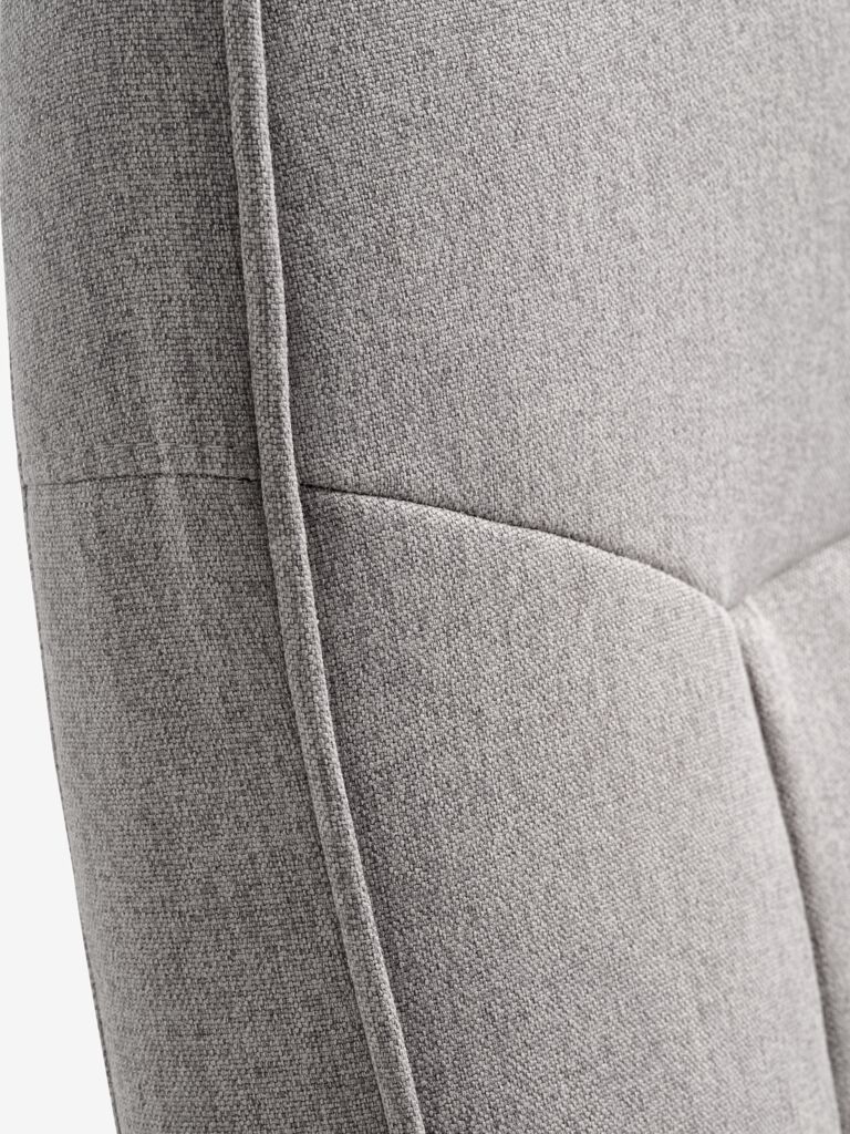 SKODSBORG Kontorsstol SKODSBORG grått tyg/svart