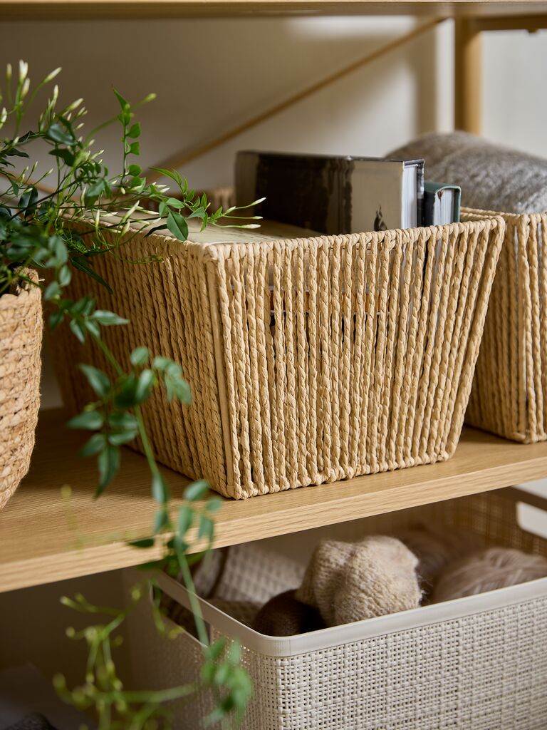 LARSEMIL Korg LARSEMIL B23xL33xH17cm natur