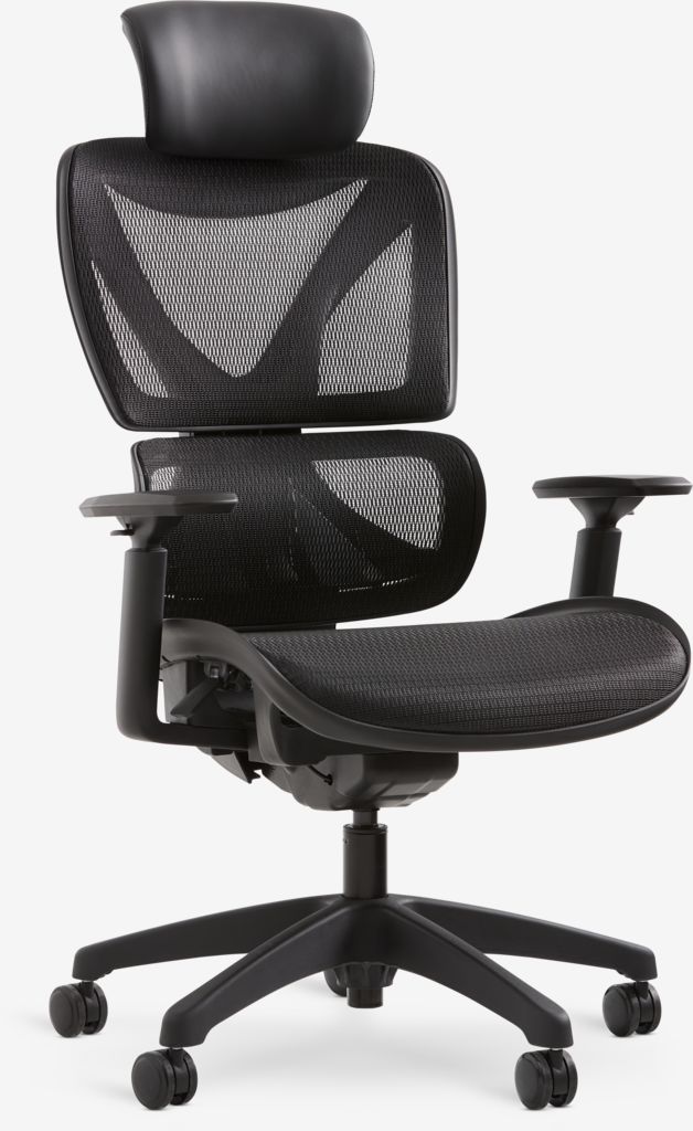 VARPELEV Kontorsstol VARPELEV svart mesh/svart