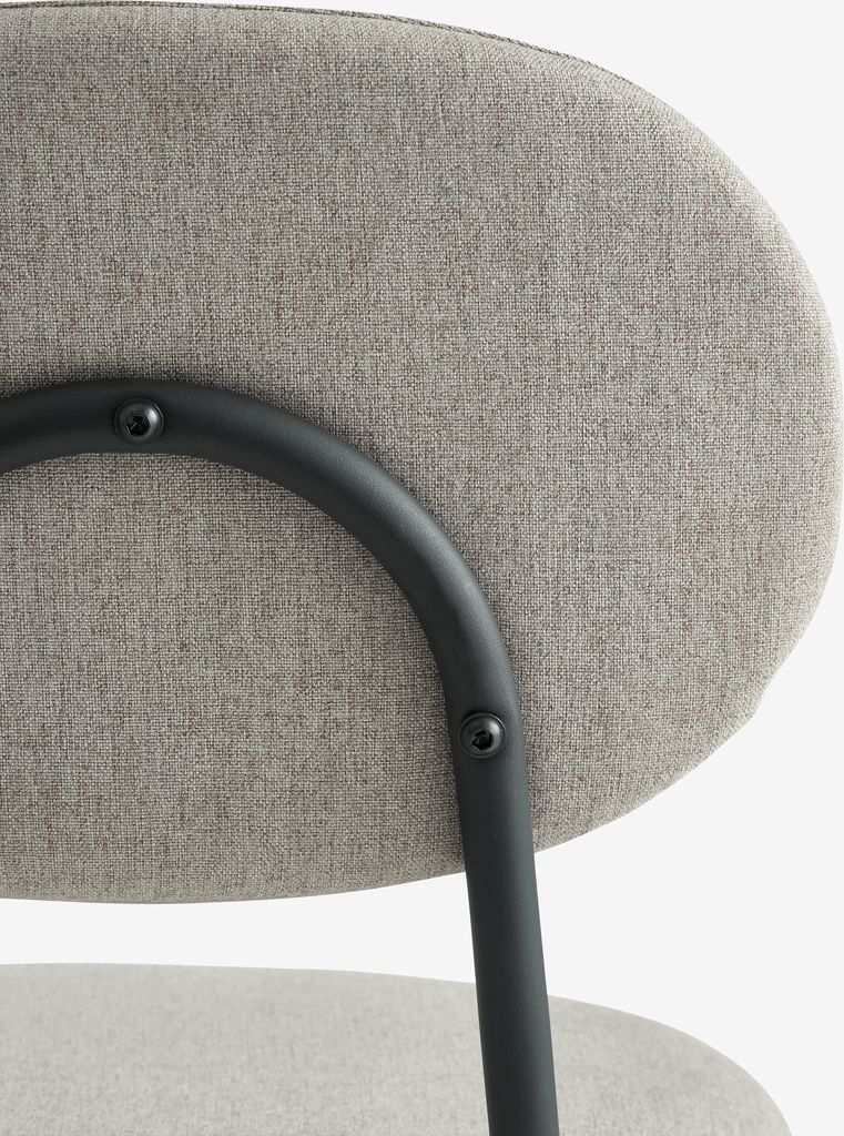 MALT Matstol MALT sand tyg/svart