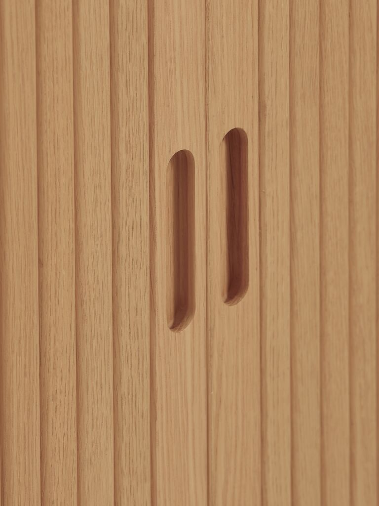 LYNGVIG Skåp LYNGVIG 90 cm 2 jalusidörrar natur ek