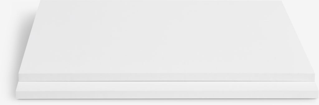 LIMFJORDEN Hyllor t/LIMFJORDEN 3 dörrar 2st/pk vit