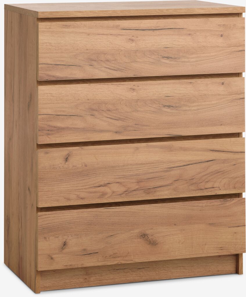 LIMFJORDEN Byrå LIMFJORDEN 4 lådor natur vildekfärgad