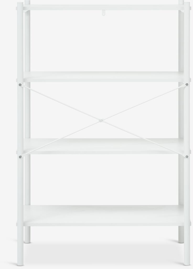 LINDVED Hyllenhet LINDVED 4 hyllor vit