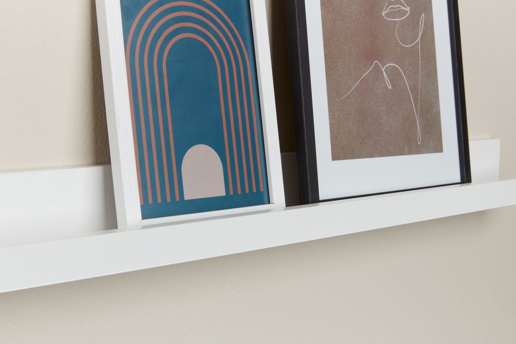 AVNEDE Fotohylla AVNEDE 115x7 vit