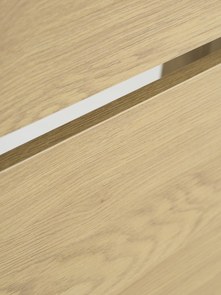 BAKHUSE Skoskåp BAKHUSE 3 fack varm ekfärgat