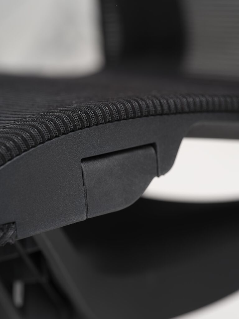 FOLBY Kontorsstol FOLBY svart mesh/svart