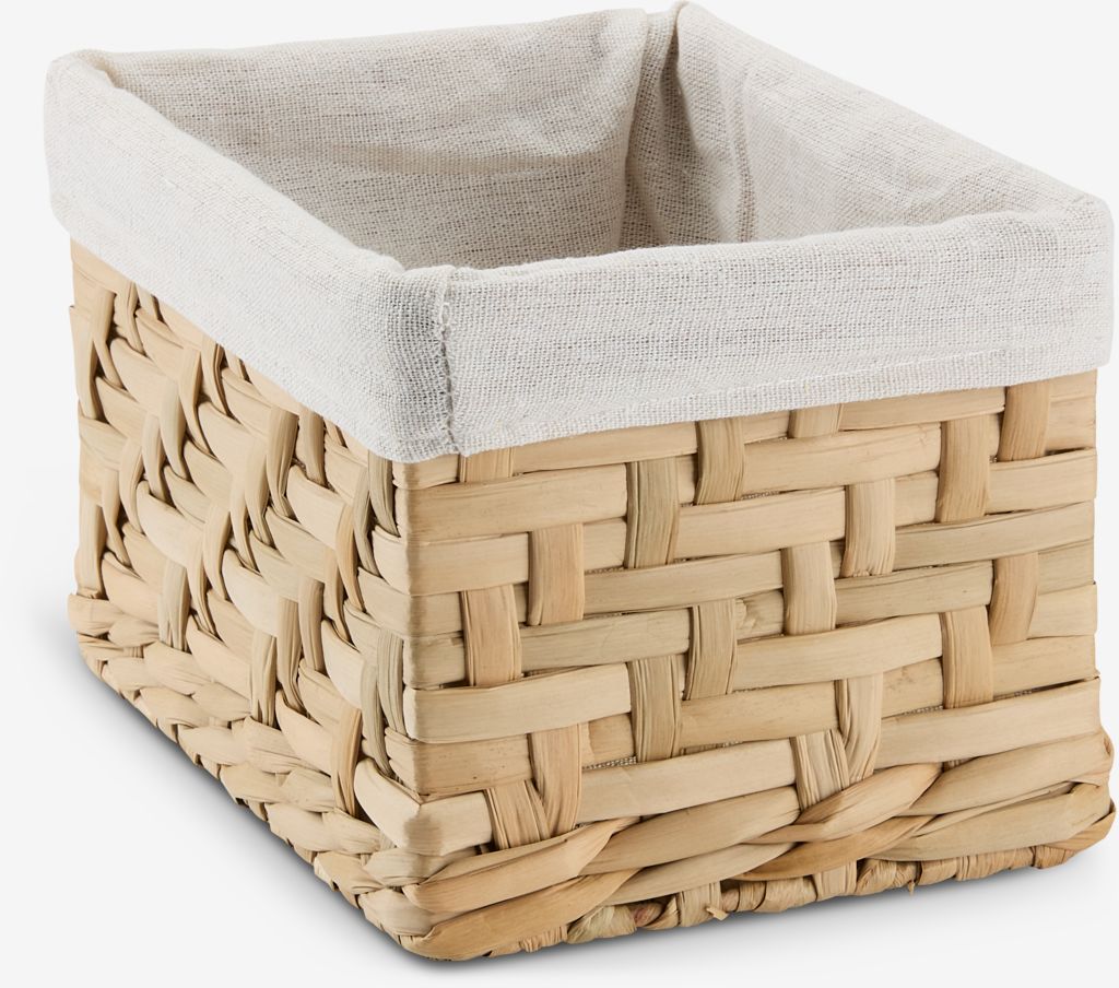 EJNO Korg EJNO B16xL22xH14cm m/naturfärgat tyg