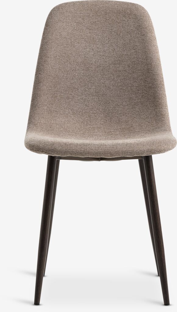JONSTRUP Matstol JONSTRUP beige tyg/mörk ekfärgad