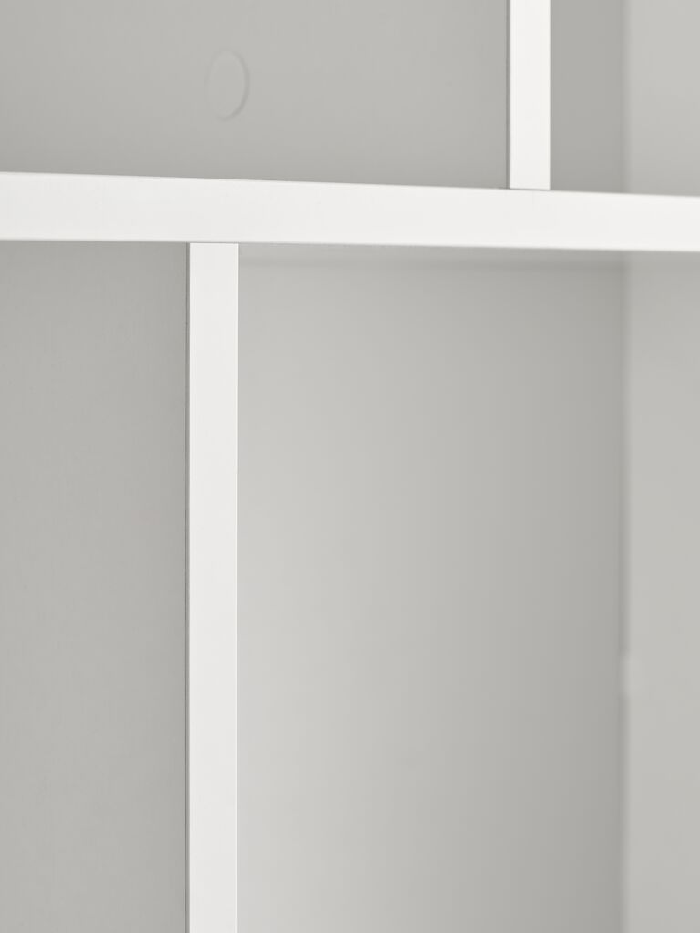 MOSBJERG Bokhylla MOSBJERG 10 hyllor vit