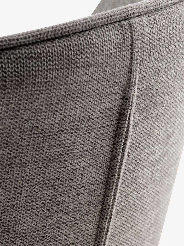 RISSKOV Matstol RISSKOV ljusgrått tyg/svart