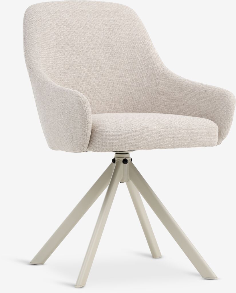 ROSTRUP Matstol ROSTRUP vrid beige tyg