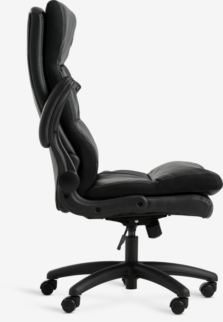 KASTBJERG Kontorsstol KASTBJERG svart konstläder