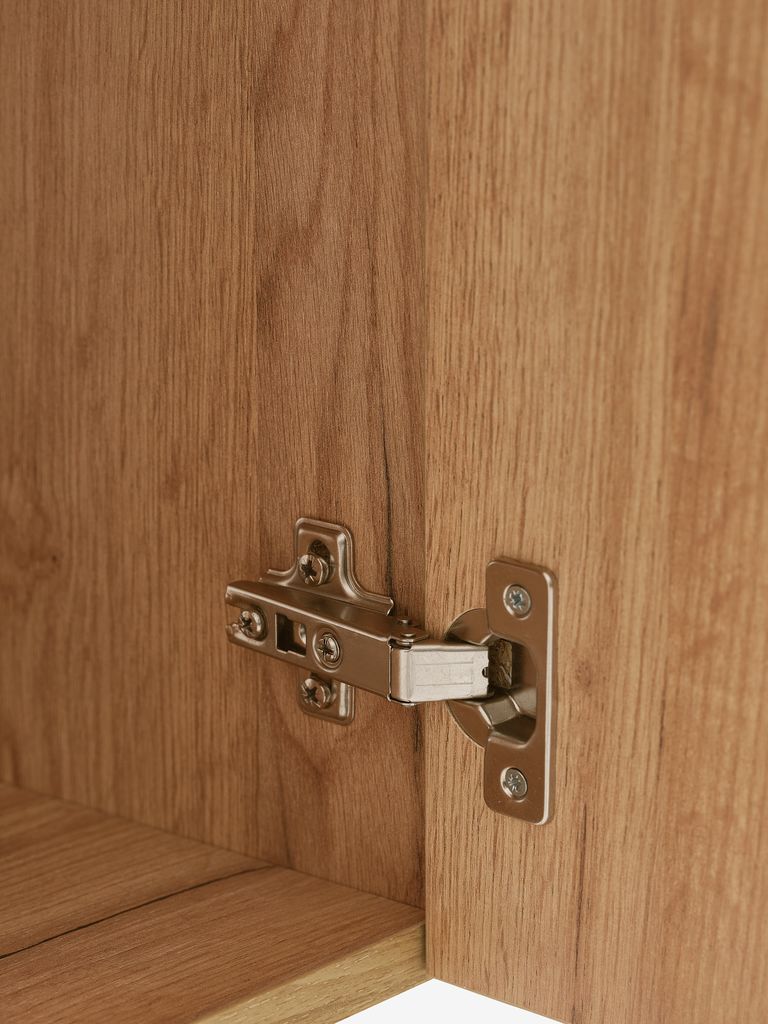 JENSLEV Överskåp JENSLEV 144x40 3 dörrar vild natur ekfärgat