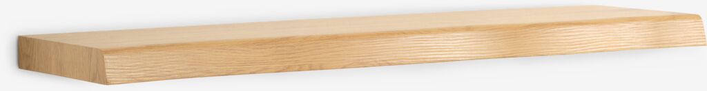 TERP Vägghylla TERP 80x24 live edge natur ekfärgad