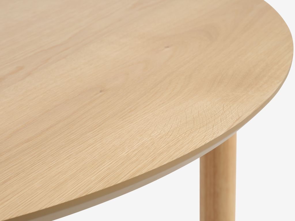 MARSTRAND Matbord MARSTRAND Ø110/110x200 natur ek