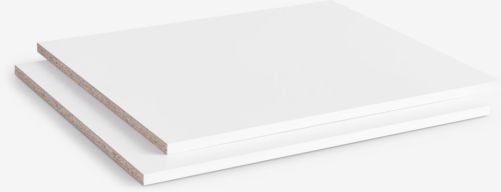 LIMFJORDEN Hyllor t/LIMFJORDEN 3 dörrar 2st/pk vit