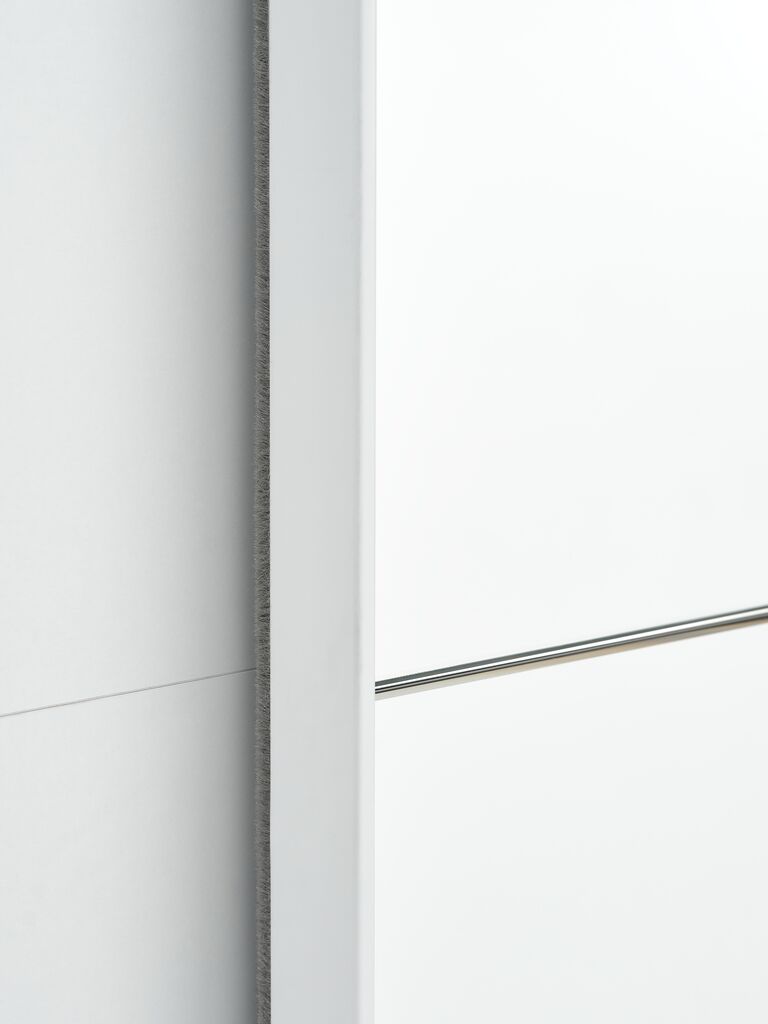 RABERG Garderob RABERG 200x200 m/spegel vit