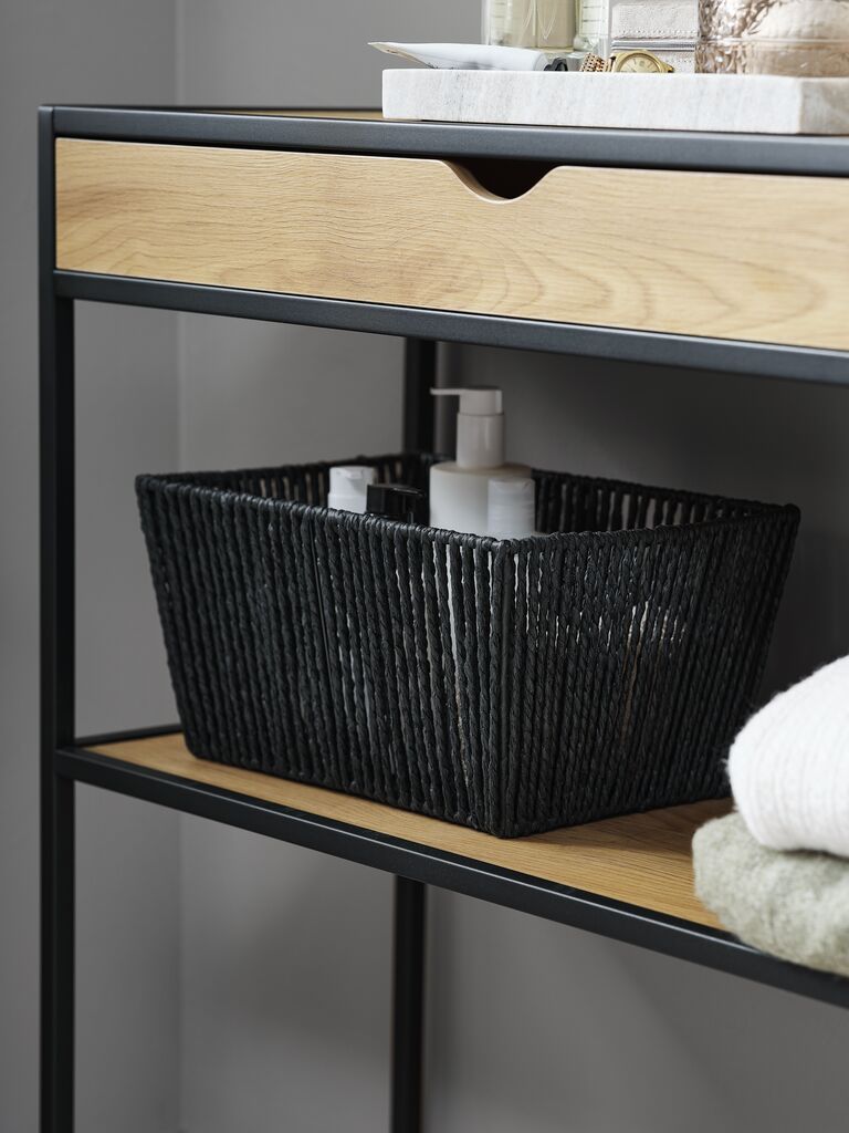 LARSEMIL Korg LARSEMIL B23xL33xH17cm svart