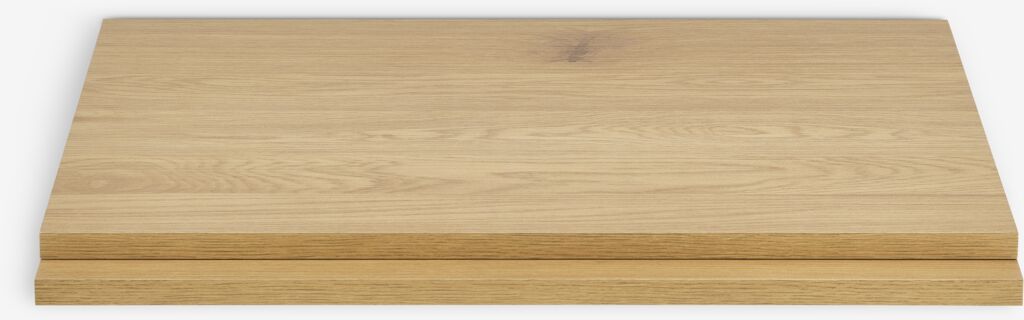 ODENSE Hyllor t/ODENSE garderob 2st/pk varm ekfärgad