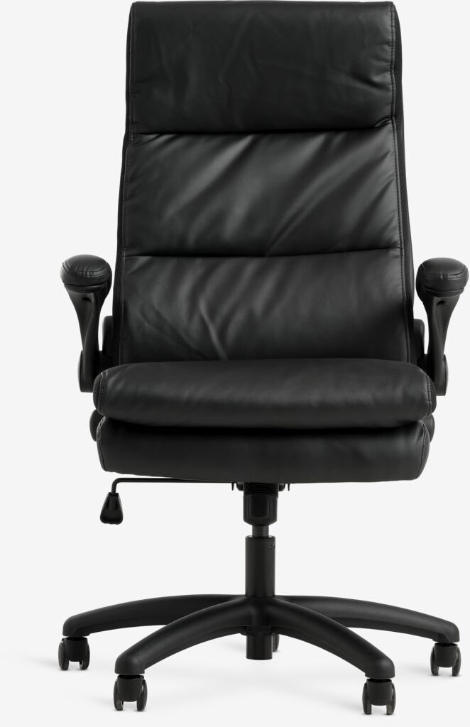 KASTBJERG Kontorsstol KASTBJERG svart konstläder