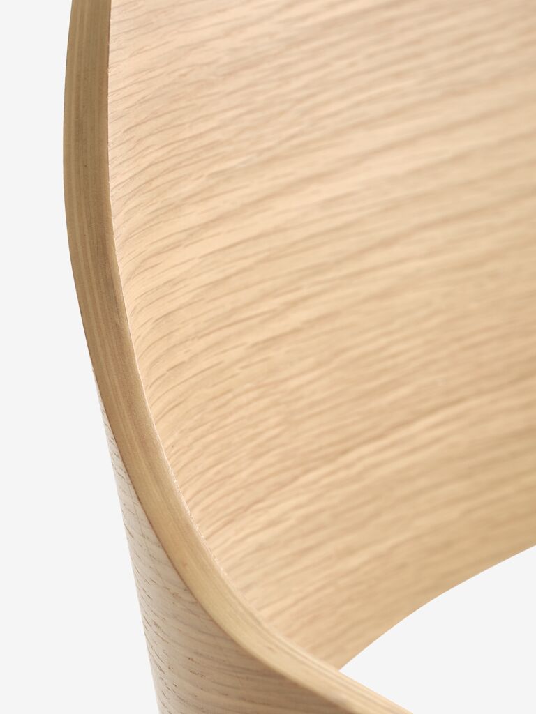 HVIDOVRE Matstol HVIDOVRE ljus ek/ljusgrått tyg