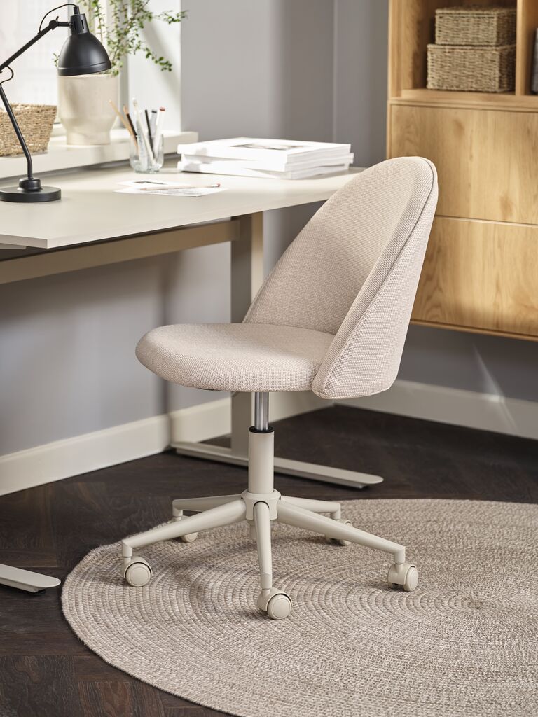 KOKKEDAL Sivbordsstol KOKKEDAL beige tyg/beige