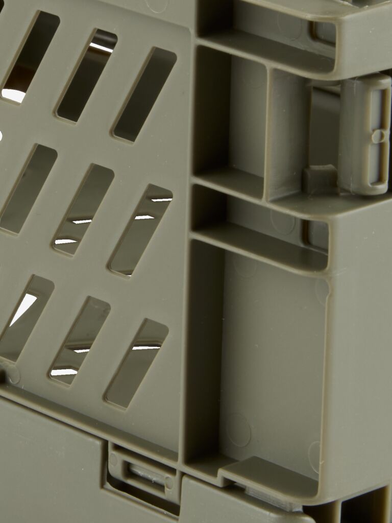 MILAS Korg MILAS B16xL25xH10 hopfällbar olivgrön