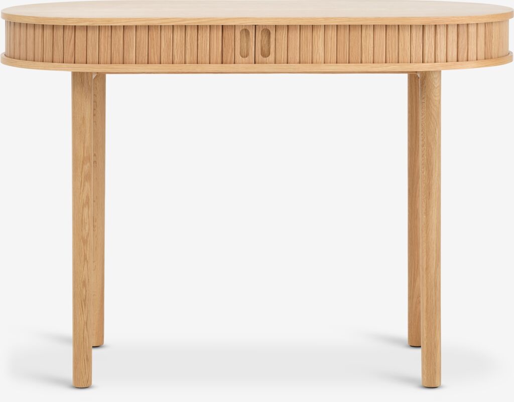 LYNGVIG Avlastningsbord LYNGVIG 50x110 2 jalusidörrar natur ek