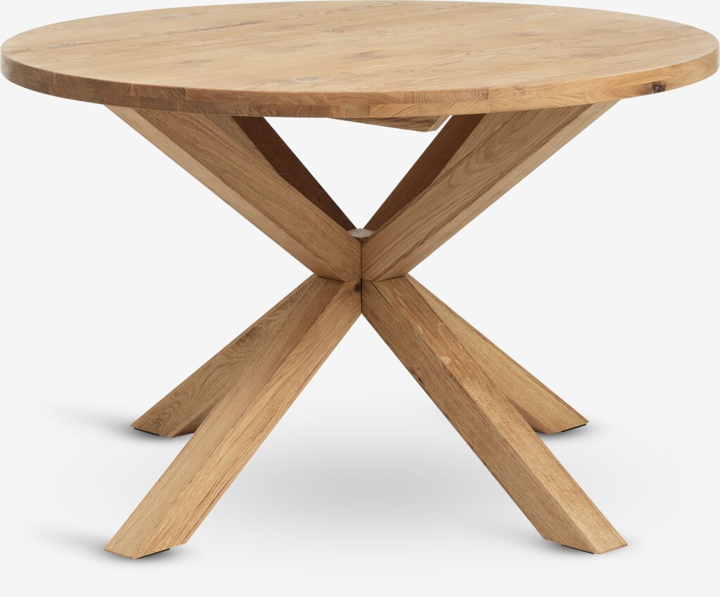 GRIBSKOV Matbord GRIBSKOV Ø120 natur ek
