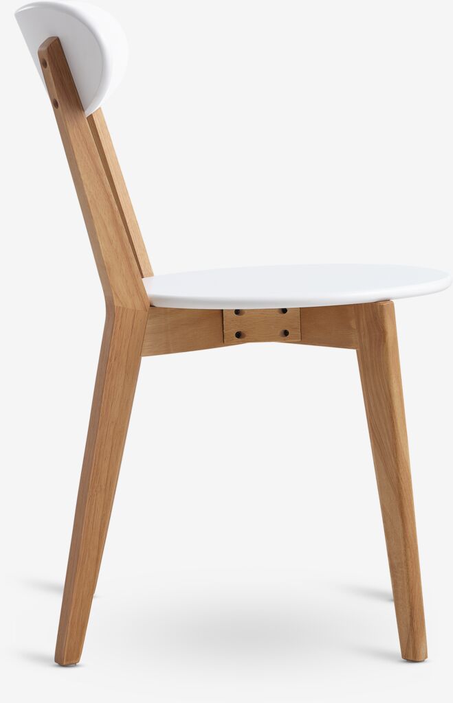 JEGIND Matstol JEGIND vit/natur