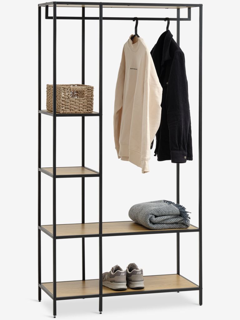 TRAPPEDAL Hallmöbel TRAPPEDAL varm ek/svart