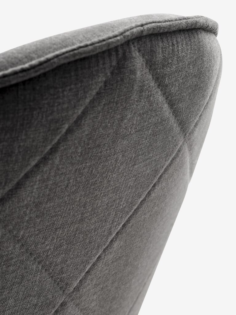 SABRO Matstol SABRO grått tyg/svart