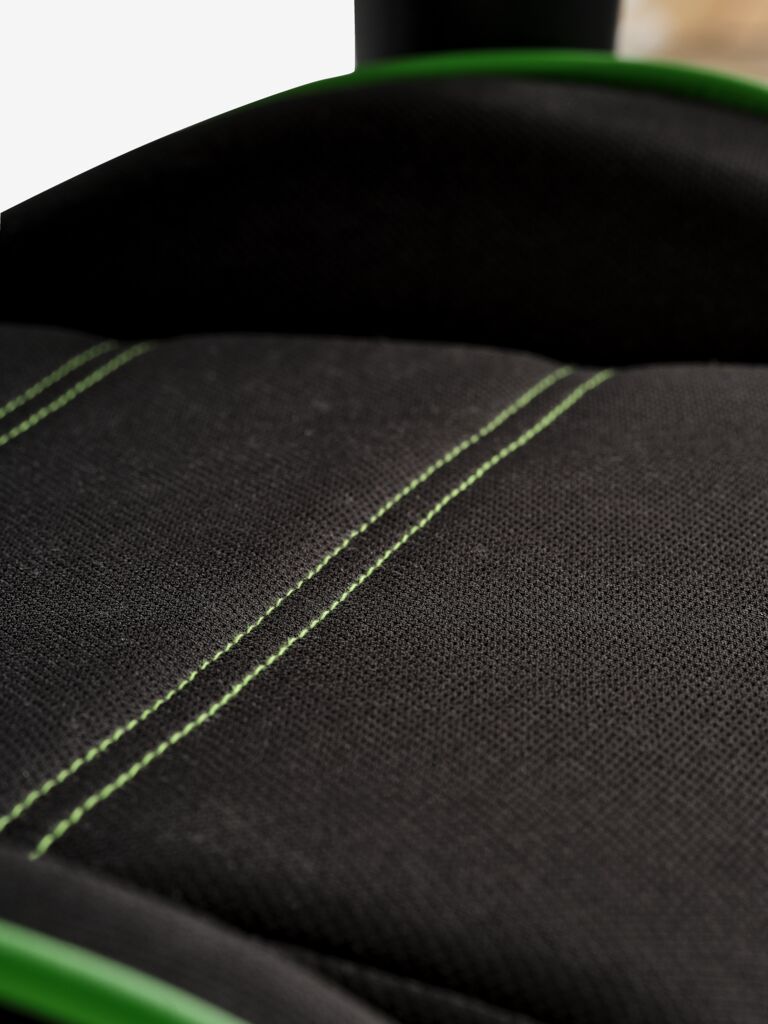 LAMBJERG Gamingstol LAMBJERG svart mesh/grön
