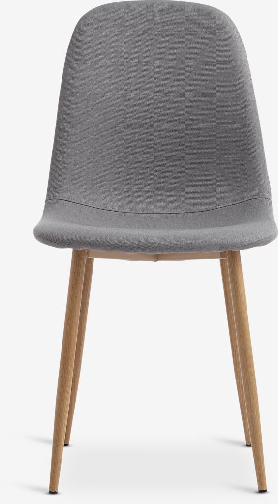 JONSTRUP Matstol JONSTRUP grått tyg/natur ekfärgad