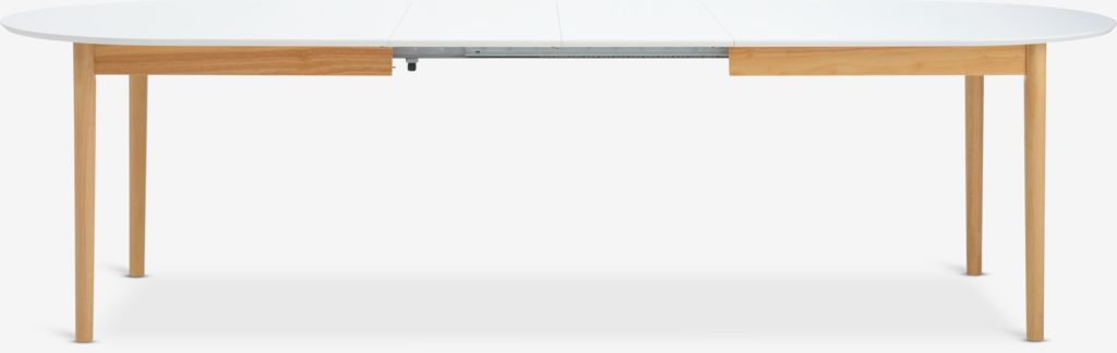 MARSTRAND Matbord MARSTRAND 100x200/280 vit/natur