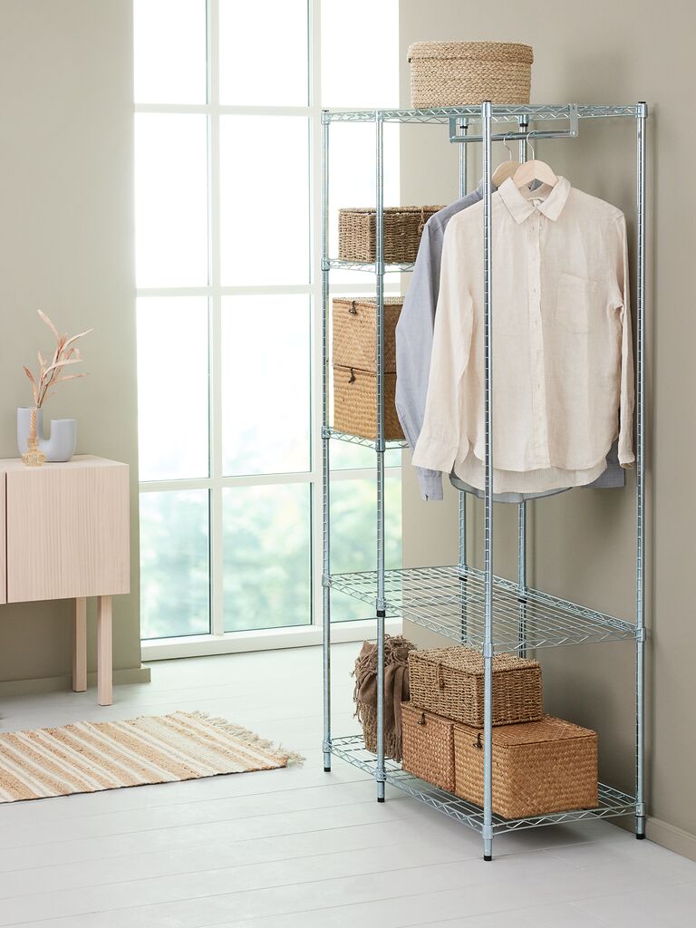 VINDINGE Hallmöbel VINDINGE 4 hyllor om